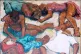 Painting of the Sharpeville massacre, which took place 21 Ma
