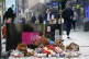 Overflowing bins as Glasgow's waste workers have started cle