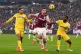 West Ham United's Max Kilman battles for the ball with Cryst