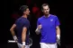 22-09-2022 of Andy Murray (right) and Novak Djokovic